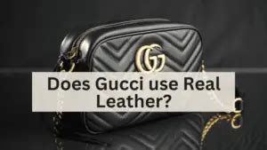 gucci not using real leather|Gucci official website.